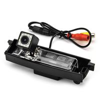 aSATAH 12 LED Adjustable Angle Car Rear View Camera for Toyota RAV4 RAV-4 RAV 4 / Toyota Vanguard 2006~2012 &Vehicle Camera Waterproof and Shockproof Reversing Backup Camera (12 LED Adjustable Angle)