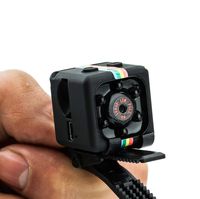 US Quarter Size Full-HD Mini Camera. Night Vision Makes it Perfect for Drones, Cars, Surveillance and Indoor Security - Vlogging Camera - Hidden Cameras - Spy Cam - Motion Detection