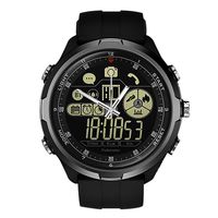 Zeblaze Smart Watch Vibe 4 Hybrid,Super Lightweight Vibe 4 Hybrid Rugged Hybrid Smartwatch 50M Waterproof 24-Month Standby Time 24h All-Weather Monitoring Smart Watch for Android iOS-Black