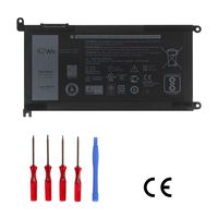 Ouside WDX0R Laptop Battery [11.4V 42Wh] Compatible with DELL Inspiron 13 5368 5378 5379 7368 14-7460, Inspiron 15 5565 5567 5568 5578 7560 7570, Inspiron 17 765 5767 5770 Series