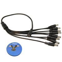 HQRP DC Female to 8 Male Power Splitter Cable for ZMODO Outdoor Indoor ZMD-CCH-BBB23NM / ZMD-CMH-BIB23NM / ZMD-CMH-BUM23NM / ZMD-CMH-BBB23NM Camera Plus HQRP Coaster