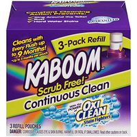 Kaboom Scrub Free! Continuous Clean with OxiClean 3-Pack Refill