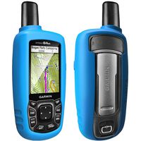 TUSITA Case for Garmin GPSMAP 62 62s 62st 62sc 62stc 64 64s 64st 64sc 64x 64sx 64csx - Silicone Protective Cover - Handheld GPS Navigator Accessories (Blue)