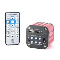 HAYEAR UHD 4K 2160P HDMI USB C-Mount Industrial Electronic Digital Video Microscope Camera for PCB Repair Remote Controller