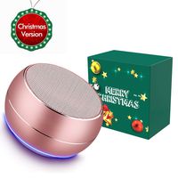 NUBWO Portable Bluetooth Speakers with HD Audio and Enhanced Bass, Built-in Speakerphone for iPhone, iPad, BlackBerry, Samsung and More (Rose Gold)