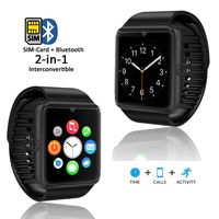 indigi GT8 Gear 2-in-1 SmartWatch & Phone + (Compatible w/Bluetooth) + Optional SIM + SMS Notify (Android or iOS Compatible)