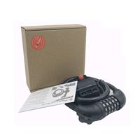 GoFriend Bike Lock High Security 5 Digit Resettable Combination Coiling Cable Lock Best for Bicycle Outdoors, 1.2mx12mm (Black) -（ONLY Buy from GoFriendus）