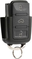 Flip Key Fob Keyless Entry Remote Shell Case & Pad fits VW Beetle Golf Jetta Passat 2002 2003 2004 2005 (HLO1J0959753AM)
