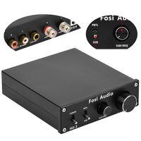 Fosi Audio Subwoofer Amplifier 300 Watt Mono Audio Amp with Full-Frequency and Sub Bass Switchable