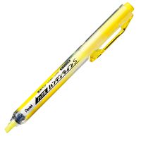 Pentel Knock Highlighter, Handy Line, Yellow (SXNS15-G)