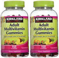 Kirkland Signature™ Adult Multivitamin, 320 Gummies Adult Multivitamin, 2-Pack 320 Gummies Total