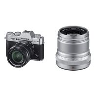 Fujifilm X-T30 XF18-55mm Kit Silver + Fujinon XF50mmF2 R WR Lens Silver