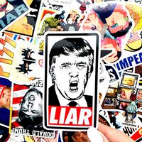 Impeach Donald Trump Drumpf 55 PC Anti-Trump Election 2020 Funny Stickers Decal