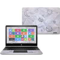 Mightyskins Skin Compatible with Hp Pavilion X360 14" (2017) - Kids Outer Space | Protective, Durable, and Unique Vinyl Decal Wrap Cover | Easy to Apply, Remove, and Change Styles | Made in The USA