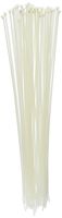 Thomas & Betts TY5244M Ty-Rap Cable Tie with Stainless Steel Locking Device, 14.5", 30 lb, Nylon 6.6, Natural (Pack of 100)