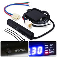 AJP Distributors Universal Engine Turbo Timer LED Digital Display Programmable Pen Style Black
