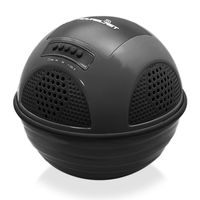 Portable Waterproof Floating Pool Speaker - Outdoor Wireless Bluetooth Compatible Rechargeable Battery Powered Shower loud Speaker System - USB Charger - iPod Android iPhone - Pyle PWR90DBK (Black)