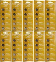 LOOPACELL 50 D389/390PK Watch/Electronics Battery, 1.5 Silver Oxide