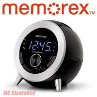 Memorex MC3533 Bluetooth Clock Radio with USB Charging (Renewed)
