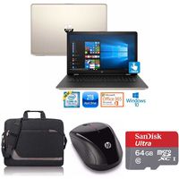 HP 17-bs028 Core i5-7200 8GB 2TB HDD 17.3" HD+ WLED Touch Screen Backlit Keyboard Laptop with Microsoft Office 365 (Certified Refurbished)