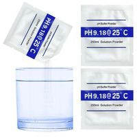 Honmofun PH 9.18 PH Buffer Solution Buffer PH Buffers Easy PH Powder PH Buffer Powder PH Meter Buffering Solutions PH Buffer Calibration Solution PH Meter Calibration Solution