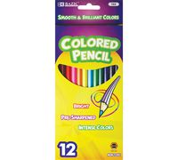 Bazic Color Pencils, 12 Colors (Case of 144)