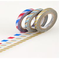 MT Washi Masking Tape, Slim, Twist Cord C, 6mm x 10m x 3 (MTSLIM12)