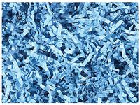 NWAMR-ZF10LB Light Blue Crinkle Cut Paper Shred 10 lb ~ Spring-fill Shred