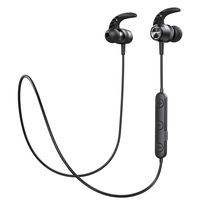 Mpow Bluetooth Headphones, Magnetic Lightweight Wireless Earbuds w/Mic, IPX7 Waterproof Hi-Fidelity Audio Sports Wireless Running Headphones, 8 Hrs Playtime Wireless Headphones, Black