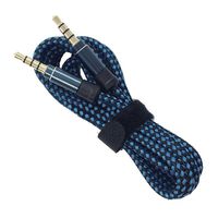 JonerytimeNew 3.5mm Male to Male Car Aux Auxiliary Cord Stereo Audio Cable (Blue)