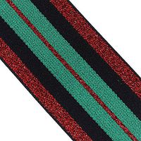 Elastic Stretch Ribbon Band Webbing Belt Strap Craft 2yard 47mm Green Red Lace Trim Tape Sewing Accessories T2405