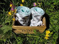 10/20 Pack Reusable Toilet Paper Zero Waste Family Cloth Unpaper Towels Washable Toilet Roll Organic Eco Friendly