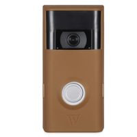 Colorful & Protective Silicone Skins for Ring Video Doorbell 2 - Protect and Camouflage Your Ring Video Doorbell 2 with These UV Light- and Weather Resistant Silicone Skins (Brown)