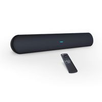 Sound bar, BYL Soundbar TV Sound bar Wired and Wireless Bluetooth Audio Speakers(28 Inches, 4 Drivers, Optical Cable Included, Remote with Learning Function, Bass Adjustable) (Renewed)