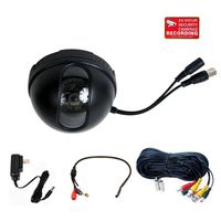 VideoSecu 1/3" CCD 420TVL CCTV Home Security Camera 3.6mm Wide View Angle Lens with Free Security Warnig Decal WA9