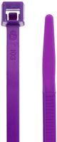 Standard Cable Tie, 40lbs Tensile Strength, 2" Bundle Diameter, 0.130" Width, 8.5" Length, Purple