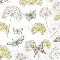 Celebrate the Home Gloria 3-Ply Paper Luncheon Napkins, Green, 20-Count