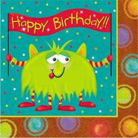 Alien Fun Party Lunch Napkins