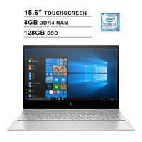2019 HP Envy x360 15.6 Inch FHD Touchscreen Laptop (Intel Quad Core i7-8565U up to 4.6 GHz, 8GB RAM, 128GB SSD, Intel UHD Graphics 620, Bluetooth, WiFi, HDMI, Windows 10)