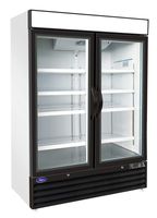 VALPRO VP2F-48 TWO SWING GLASS DOOR MERCHANDISER FREEZER
