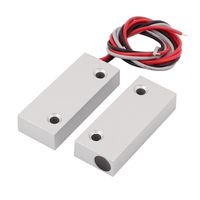 uxcell Set MC-52 Alarm Security Magnetic Door Contact Reed Switch NO+NC 48 x 20 x 10mm
