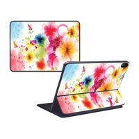 MightySkins Skin Compatible with Apple iPad Pro Smart Keyboard 12.9" - Pollinate | Protective, Durable, and Unique Vinyl Decal wrap Cover | Easy to Apply, Remove, and Change Styles | Made in The USA