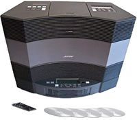 Bose Acoustic Wave Music System and 5-CD Multi Disc Changer - Graphite Grey (Black)
