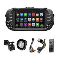 8'' TFT Touchscreen GPS Navigation for KIA SOUL 2014 2015 Android 5.1 Quad-Core w/ Car Stereo DVD player+WIFI+Bluetooth+Radio+Steering Wheel Control+Sd/usb+AUX IN+Rear View Camera+Free US Map
