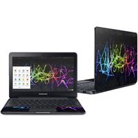 Mightyskins Skin Compatible with Samsung Chromebook 3 11.6" - Neon | Protective, Durable, and Unique Vinyl Decal Wrap Cover | Easy to Apply, Remove, and Change Styles | Made in The USA
