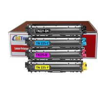 Calitoner Compatible Laser Toner Cartidges Replacement Brother TN221 TN225 for Brother MFC-9130CW, MFC-9330CDW, MFC-9340CDW, HL-3140CW, HL-3170CDW Printer- (4 Pack)