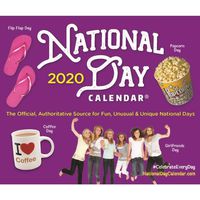 2020 National Day Desk Calendar, by Calendar Ink