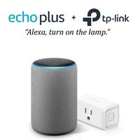 Echo Plus (2nd Gen) - Heather Gray with TP-Link Smart Plug Mini