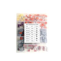 AIRTAK fast Connector set Mixed Models Universal Compact Wire Wiring Connector Conductor Terminal Block 144pcs/box 4-room-set