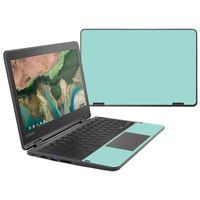 MightySkins Skin Compatible with Lenovo 300e Chromebook 11.6" (2018) - Solid Seafoam | Protective, Durable, and Unique Vinyl Decal wrap Cover | Easy to Apply, Remove | Made in The USA
